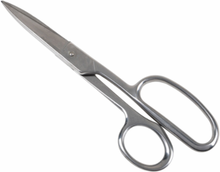 Stainless Steel Straight Trimmer, 9 Inch, Ergonomic Design, 0.48 lbs