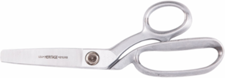 10 Inch Bent Trimmer, Extra Blunt, Serrated Blade, Carbon Hardcoat Chrome