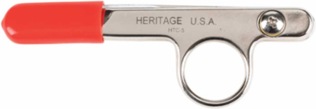 Threadclip Scissors 4-1/2 Inch, Nickel Plated Carbon Steel, Spring Action