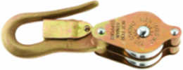 Block with Nose Extended Over Keeper, 5.625 Inch Length, Light Galvanized Steel