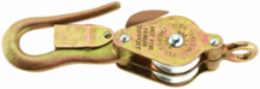 Block with Eye - 750 lb Maximum Load, 6 Inch Overall Length, Bronze Bushing
