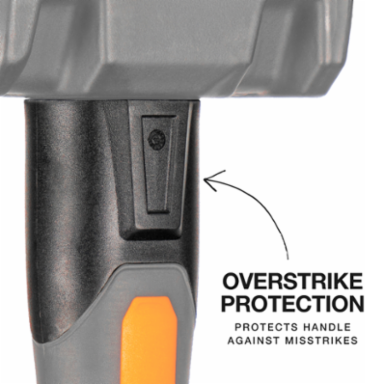 Fiberglass Handle Engineering Hammer, 4-Pound