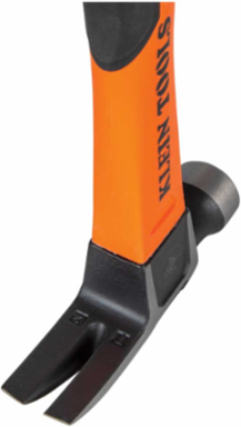 Straight-Claw Hammer, 16-Ounce, 13 Inch Length, Fiberglass Handle