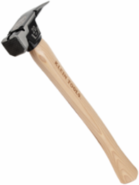 Milled Face Hickory Handle Hammer, 20-Ounce