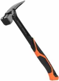 Milled Face Steel Claw Hammer, 22-Ounce