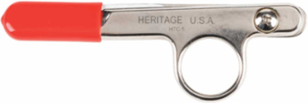 Spring Action Thread Clip Scissors 4-1/2 Inch Length, Nickel Plated Steel