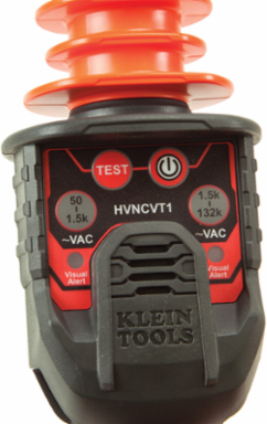 Dual-Range High Voltage Tester, 50V AC to 132kV AC, 0.66 lbs, Water Resistant