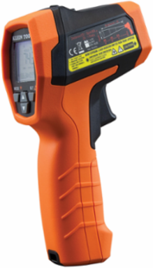 Dual-Laser Infrared Thermometer, 20:1 Distance-to-Spot, -40 to 1200°F Range