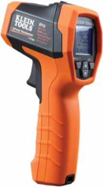 Dual-Laser Infrared Thermometer, 20:1 Distance-to-Spot, -40 to 1200°F Range
