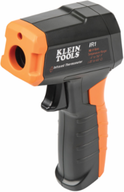 Infrared Thermometer with Laser Targeting, -4 to 752°F Range, GFCI Tester