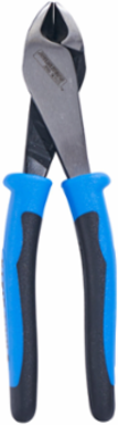 Heavy-Duty Angled Head Diagonal Cutting Pliers 8 Inch, Steel, High Leverage