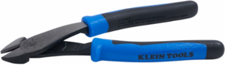 Heavy-Duty Angled Head Diagonal Cutting Pliers 8 Inch, Steel, High Leverage