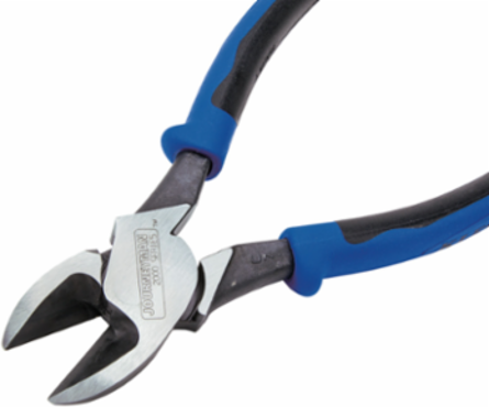 Heavy-Duty Diagonal Cutting Pliers 9 Inch, High Leverage, Angled Head