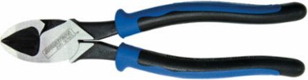 Heavy-Duty Diagonal Cutting Pliers 9 Inch, High Leverage, Angled Head