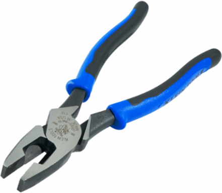 Lineman's Pliers 9 Inch with Fish Tape Pulling, Steel Material