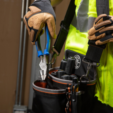 Journeyman 8 Inch High-Leverage Lineman's Pliers with Dual-Material Grip