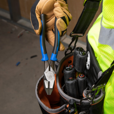 Journeyman 8 Inch High-Leverage Lineman's Pliers with Dual-Material Grip