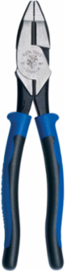 Journeyman 8 Inch High-Leverage Lineman's Pliers with Dual-Material Grip