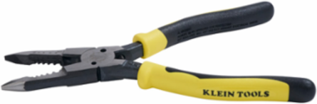 All-Purpose Spring Loaded Needle Nose Pliers, 8 Inch, Cuts and Strips 8-16 AWG