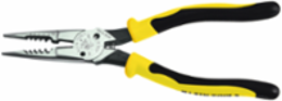 All-Purpose Spring Loaded Needle Nose Pliers, 8 Inch, Cuts and Strips 8-16 AWG