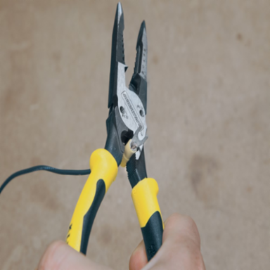 All-Purpose Needle Nose Pliers with Crimper 8 Inch, Steel Construction