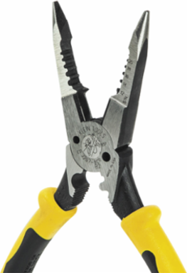 All-Purpose Needle Nose Pliers with Crimper 8 Inch, Steel Construction