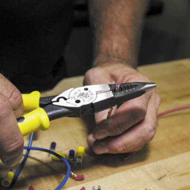 All-Purpose Needle Nose Pliers with Crimper 8 Inch, Steel Construction