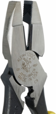 Journeyman™ 9 Inch High Leverage Crimp & Side Cut Pliers, Induction Hardened Steel