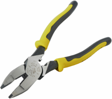 Journeyman™ 9 Inch High Leverage Crimp & Side Cut Pliers, Induction Hardened Steel