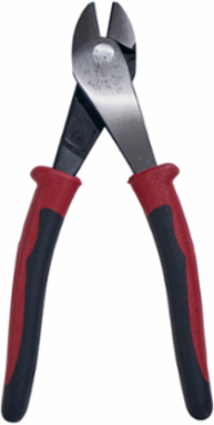 Journeyman Diagonal Cutting Pliers 8 Inch, Angled Head, High-Leverage Design