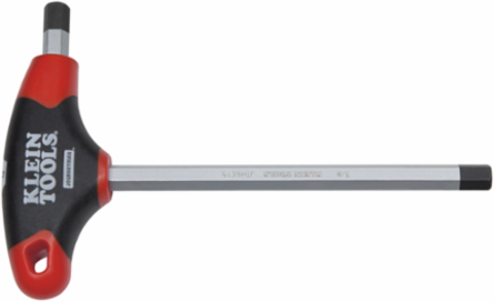 Journeyman T-Handle Hex Key 3/32 Inch, 6 Inch Length, Heat-Treated Steel