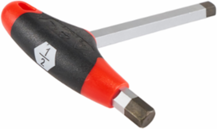 Journeyman T-Handle Hex Key 1/2 Inch Size, 6 Inch Length