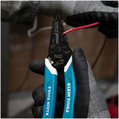 Klein-Kurve® Wire Stripper/Cutter 8-20 AWG, Comfort Grip, 7.25 Inch Length