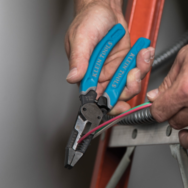 Heavy-Duty Wire Stripper 8-18 AWG Solid, 10-20 AWG Stranded, Forged Steel