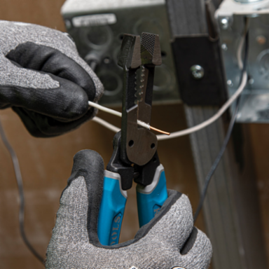 Heavy-Duty Wire Stripper 8-18 AWG Solid, 10-20 AWG Stranded, Forged Steel