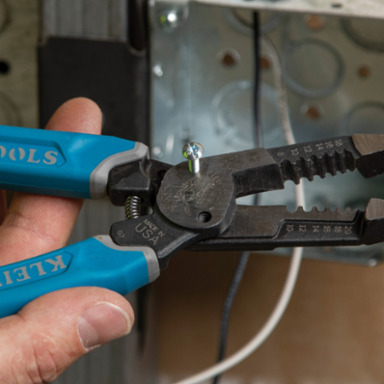 Heavy-Duty Wire Stripper 8-18 AWG Solid, 10-20 AWG Stranded, Forged Steel
