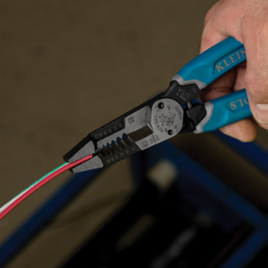 Heavy-Duty Wire Stripper 8-18 AWG Solid, 10-20 AWG Stranded, Forged Steel
