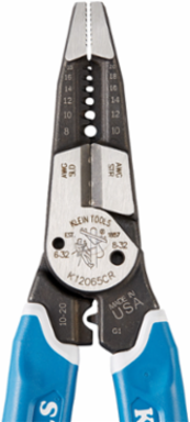 Klein-Kurve® Heavy-Duty Multi Tool, 8-20 AWG Stripper/Cutter/Crimper