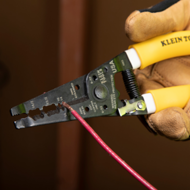 Klein-Kurve Dual NM Cable Stripper/Cutter, 8 Inch Length, Strips 12/2 & 14/2 AWG