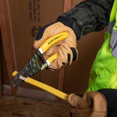Klein-Kurve Dual NM Cable Stripper/Cutter, 8 Inch Length, Strips 12/2 & 14/2 AWG