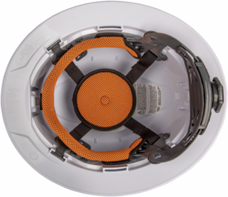 Hard Hat Replacement Suspension, Fits Hat Sizes 6.5 to 8, Nylon, 4-Point Adjustment