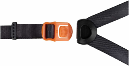 Hard Hat Chin Strap, Nylon, 22.5 Inch Length, Adjustable, Durable