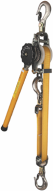 Web-Strap Ratchet Hoist, 3/4-Ton Single Line & 1-1/2-Ton Double Line Load Rating, 20" to 138" Pulling Distance
