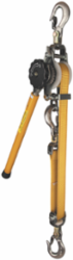 Web-Strap Ratchet Hoist, 3/4-Ton Single Line & 1-1/2-Ton Double Line Load Rating, 20" to 138" Pulling Distance