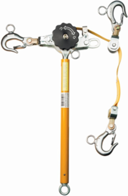 Web-Strap Ratchet Hoist 1-1/2 Ton Load Rating, 20-138 Inch Pulling Distance