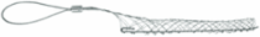 Offset Flexible Eye Pulling Grips 10 Inch, 0.75-0.99 Inch Cable Diameter, Galvanized Steel