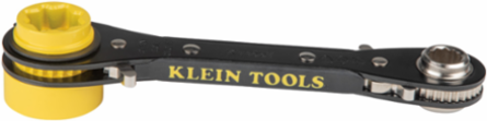6-in-1 Lineman's Ratcheting Wrench, 3/4 Inch to 1-1/8 Inch Socket Sizes, 1.42 lbs
