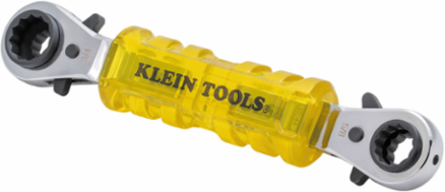 Lineman's Insulating 4-in-1 Box Wrench, 1/2"-3/4" Sizes, 1000V Rated