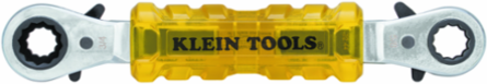 Lineman's Insulating 4-in-1 Box Wrench, 1/2"-3/4" Sizes, 1000V Rated