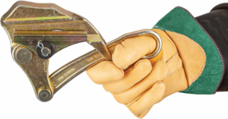 Parallel Jaw Grip for Guy Strand, EHS Cable, 0.18-0.60 Inch Diameter, 5000 lb Max Load